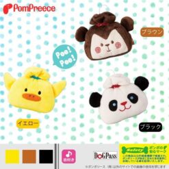 小髮髻動物玩具