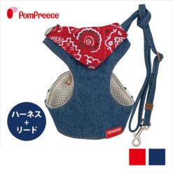 PomPreece 復古圍巾牛仔胸帶