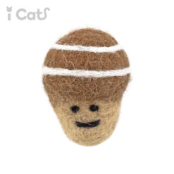 毛絨絨橡果貓玩具