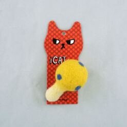 Alternative view of 毛絨絨蘑菇貓玩具