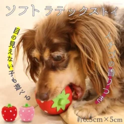 士多啤梨膠玩具